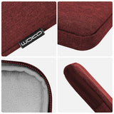 MoKo 9-11 Inch Tablet Sleeve Bag Carrying Case Fits New 11inch iPad Air M3, iPad A16 2025, iPad Pro 11 M4, Air 5/4/3, iPad 10/9/8th Gen, Tab S8/S9 11", Wine Red