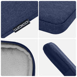 MoKo 9-11 Inch Tablet Sleeve Bag Carrying Case Fits New 11inch iPad Air M3, iPad A16 2025, iPad Pro 11 M4, Air 5/4/3, iPad 10/9/8th Gen, Tab S8/S9 11", Navy Blue