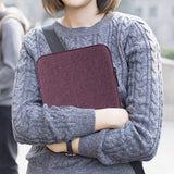 MoKo 9-11 Inch Tablet Sleeve Bag Carrying Case Fits New 11inch iPad Air M3, iPad A16 2025, iPad Pro 11 M4, Air 5/4/3, iPad 10/9/8th Gen, Tab S8/S9 11", Purple