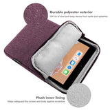 MoKo 9-11 Inch Tablet Sleeve Bag Carrying Case Fits New 11inch iPad Air M3, iPad A16 2025, iPad Pro 11 M4, Air 5/4/3, iPad 10/9/8th Gen, Tab S8/S9 11", Purple