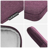 MoKo 9-11 Inch Tablet Sleeve Bag Carrying Case Fits New 11inch iPad Air M3, iPad A16 2025, iPad Pro 11 M4, Air 5/4/3, iPad 10/9/8th Gen, Tab S8/S9 11", Purple