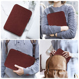 MoKo 9-11 Inch Tablet Sleeve Bag Carrying Case Fits New 11inch iPad Air M3, iPad A16 2025, iPad Pro 11 M4, Air 5/4/3, iPad 10/9/8th Gen, Tab S8/S9 11", Wine Red