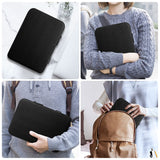 MoKo 9-11 Inch Tablet Sleeve Bag Carrying Case Fits New 11inch iPad Air M3, iPad A16 2025, iPad Pro 11 M4, Air 5/4/3, iPad 10/9/8th Gen, Tab S8/S9 11", Black