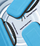 MoKo Carrying Case for Nintendo Switch 2 2025, Protective Hard Shell Portable Travel Carry Case Pouch Holds 10 Cartridges w/Pockets for Switch 2 Accessories and Games, Blue