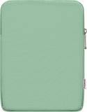 MoKo 12.9 Inch Tablet Sleeve Fits 13 Inch New iPad Pro M4 & Air M2 2024,iPad Pro 12.9 M2&M1,Galaxy Tab S8+/S9+ 12.4,Surface Laptop Go,Polyester Bag Fit with Apple Pencil or Smart Keyboard, Bodhi Green