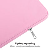 MoKo 9-11 Inch Tablet Sleeve Bag Carrying Case Fits New 11inch iPad Air M3, iPad A16 2025, iPad Pro 11 M4, Air 5/4/3, iPad 10/9/8th Gen, Tab S8/S9 11", Pink