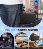 MoKo Carrying Case for Nintendo Switch 2(2025), Protective Hard Shell Portable Travel Carry Case Pouch holds 10 Cartridges with Pockets for Switch 2 Accessories and Games, Black