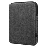 MoKo 9-11 Inch Tablet Sleeve Bag Carrying Case Fits New 11-inch iPad Pro M4/iPad AirM2 2024,iPad Air 5/4/3 10.9"/10.5",iPad Pro 11 M2,iPad 10th 10.9,iPad 9/8th Gen 10.2,Tab S8/S9 11", Black & Gray