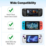 MoKo Sling Crossbody Bag for Switch 2/OLED/Steam Deck/Rog Ally X, Protective Travel Chest Carrying Case Gaming Pouch with 8 Game Card Slots, Minimalist Chest Tablet Bag for 11" iPad Pro/Air, Black
