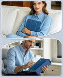 MoKo Case for iPad (A16) 11th/10th Gen 2025/2022 11/10.9 Inch, Abyss Blue | Trifold Stand Protective Cover Smart Folio Case Soft Flexible TPU Cover Support Supports Touch ID Auto Sleep/Wake