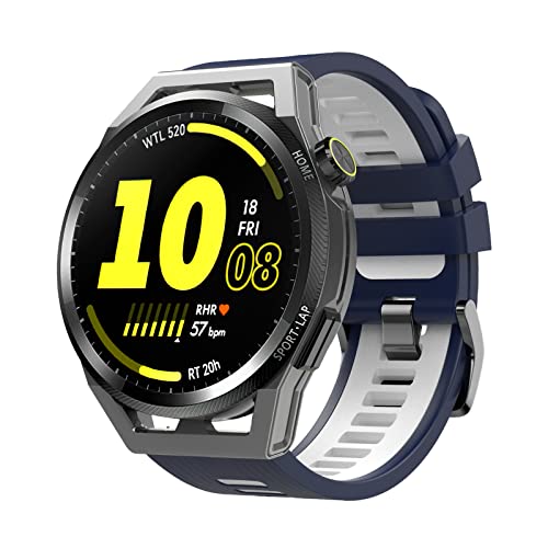 huawei watch 2 vs gear s3 MoKo Watch Strap Compatible with Huawei Watch GT3 46mm/GT2/GT2 Pro/GT – Mokodirect