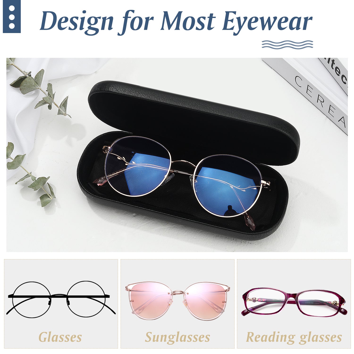 Hard eyeglass cases for men deals