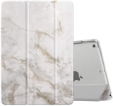 MoKo iPad 10.2 Case for iPad 9th Generation 2021/ iPad 8th Generation 2020/ iPad 7th Generation 2019, Slim Stand Hard Back Shell Smart Cover Case for iPad 10.2 inch, Auto Wake/Sleep, Champagne Gold
