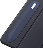 MoKo Pencil Case Holder Sticker Fit Apple Pencil 1st/2nd Generation, Elastic Pencil Pouch PU Leather Adhesive Sleeve Fit iPad 9th/8th Gen, iPad Air 5/4, iPad Pro 11&12.9, iPad Mini 6 - Green