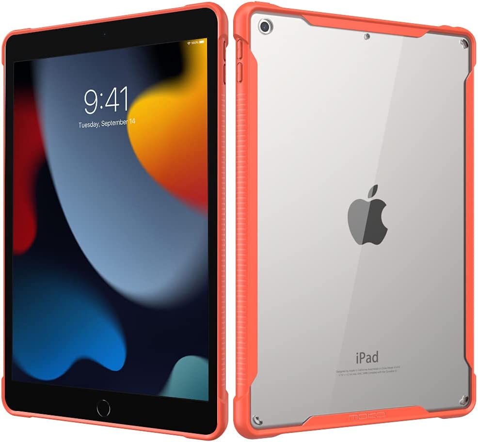 MoKo Hoes compatibel met nieuwe iPad 9e generatie 2021/iPad 8 MoKo Hoes compatibel met nieuwe iPad 9e generatie 2021/iPad 8