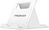 MoKo Phone/Tablet Stand, Foldable Desktop Holder Fit with iPhone 11 Pro Max/11 Pro/11, iPhone Xs/Xs Max/Xr/X, iPhone SE 2020, iPad Pro 11 2020/10.2/Air 3/Mini 5, Galaxy S20 6.2", Blue
