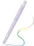 MoKo Holder Sleeve Compatible with Apple Pencil 2nd Generation, Retractable PC Pen Sleeve with Sturdy Clip for iPad Air 5th/4th Gen, iPad Pro 11/Pro 12.9 2021/2020, iPad Mini 6 2021, White