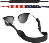 MoKo Neoprene Eyewear Retainer, 2Pack Sunglass Strap Glass Holder for Kid Adult