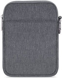 MoKo 6 Inch Kindle Sleeve Case Fits for All-New Kindle 10th Generation 2019/Kindle Paperwhite 6", Nylon Cover Pouch Bag for Kindle Voyage/Kindle (8th Gen, 2016)/Kindle Oasis 6" E-Reader, Purple