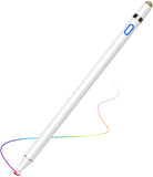 MoKo Stylus Pen for iPad, 2 in 1 Rechargeable Digital Pen fit Apple 2021 iPad Mini 6th Generation, iPad 8th/9th Gen 2021 iPad Pro 11/12.9 Inch (2018-2021),iPad Air 4th, iPad 6/7th - Sky Blue