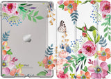 MoKo Case for New iPad 9th/8th/7th Gen Case (2021/2020/2019), Soft TPU Translucent Frosted Back Cover Slim Shell Protective Case with Stand for iPad 10.2 inch,Auto Wake/Sleep, Iridescent Unicorn