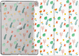 MoKo Case for New iPad 9th/8th/7th Gen Case (2021/2020/2019), Soft TPU Translucent Frosted Back Cover Slim Shell Protective Case with Stand for iPad 10.2 inch,Auto Wake/Sleep,Various Flowers