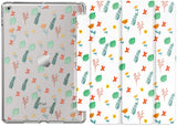 MoKo Case for New iPad 9th/8th/7th Gen Case (2021/2020/2019), Soft TPU Translucent Frosted Back Cover Slim Shell Protective Case with Stand for iPad 10.2 inch,Auto Wake/Sleep,Fragrant Flowers