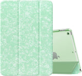 MoKo iPad 10.2 Case for iPad 9th Generation 2021/ iPad 8th Generation 2020/ iPad 7th Generation 2019, Slim Stand Hard Back Shell Smart Cover Case for iPad 10.2 inch, Auto Wake/Sleep, Champagne Gold