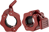 MoKo Clamps Collars, Quick Release Pair of Locking 1 inch or 2 inch Professional Weight Locks Collar Clips Great for Workout, Weightlifting, Fitness & Strength Training
