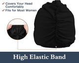 MoKo Turban Headband, 2-Pack Turbans Headwrap Cap Hat