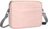 MoKo 9-11 Inch Tablets Sleeve for Kids, Storage Carrying Case Tablet Cover Fits iPad Pro 11 M1 2021/11 2020, iPad Air 4 10.9 2020, iPad 9th 8th Gen 10.2 2020,Galaxy Tab S8 11",Surface Go 2 10.5, Pink
