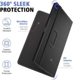 MoKo Case Fit Samsung Galaxy Tab A 10.1 2019, Premium Slim Folding Stand Cover Case for Galaxy Tab A 10.1 Inch SM-T510/SM-T515 2019 Release Tablet - Black