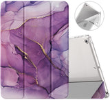 MoKo Case for New iPad 9th/8th/7th Gen Case (2021/2020/2019), Soft TPU Translucent Frosted Back Cover Slim Shell Protective Case with Stand for iPad 10.2 inch,Auto Wake/Sleep,Green