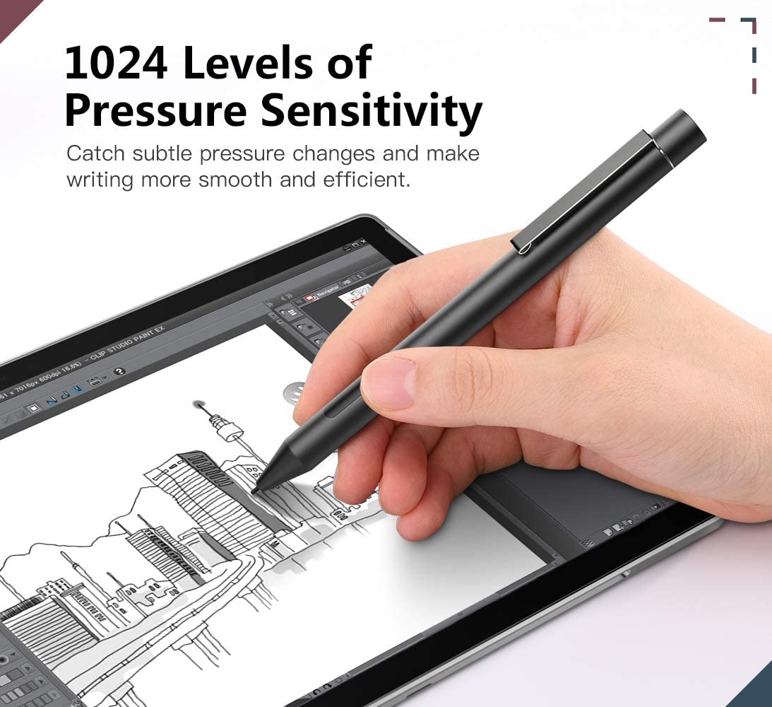 Www Alhudapk Surface Pen No Clip Drawing Surface Go Pen