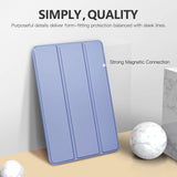 MoKo Case Fit New iPad Mini 5 2019/Mini 4 2015 (5th/4th Generation 7.9 inch), Slim Lightweight Smart Shell Stand Cover with Translucent Frosted Back Protector, with Auto Wake/Sleep, Lavender