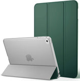 MoKo Case Fit New iPad Mini 5 2019/Mini 4 2015 (5th/4th Generation 7.9 inch), Slim Lightweight Smart Shell Stand Cover with Translucent Frosted Back Protector, with Auto Wake/Sleep,Red