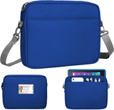 MoKo Sleeve Bag for 12.9 Inch Tablets, Storage Carrying Case Tablet Cover Fits iPad Pro 12.9 M1 2021,12.9 2020/2018, Surface Laptop go 12.4/Pro X 13, Galaxy Tab S8+ 12.4",Tab S7 Plus 12.4, Indigo