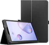 MoKo Case Compatible with Galaxy Tab A 8.4" 2020, Slim Lightweight PU Tablet Shell Cover Stand Case Fit Samsung Galaxy Tab A 8.4 2020 Model SM-T307 (Verizon/T-Mobile/Sprint) - Black