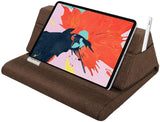MoKo Tablet Pillow Stand, Soft Bed Pillow Holder Xmas Gift for up to 11" Pad, Fits iPad 10.2"(9th Gen), New iPad Mini 6 8.3" Air 4/3, iPad Pro 11/10.5/9.7, Mini 5 4, Galaxy Tab S6/S7 11", Turquoise