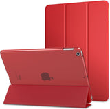 MoKo Case Fit 2018/2017 iPad 9.7 6th/5th Generation - Slim Lightweight Smart Shell Stand Cover with Translucent Frosted Back Protector Fit iPad 9.7" 2018/2017, Painting Village(Auto Wake/Sleep)