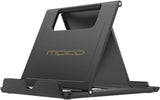 MoKo Phone/Tablet Stand, Foldable Desktop Holder Fit with iPhone 11 Pro Max/11 Pro/11, iPhone Xs/Xs Max/Xr/X, iPhone SE, iPad Pro 11, 10.2 (8th Gen), Air 4 10.9, Air 3, Mini 5, Galaxy S20, Black