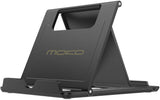 MoKo Phone/Tablet Stand, Foldable Tablet Holder Fit with iPhone 13 Pro Max/13 Pro/13, iPhone 12/12 pro Max/11/Xs Max, iPad Pro 11, iPad Air 4/Mini 6 2021, iPad 9th 10.2", Gray