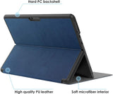 MoKo Case Compatible with Microsoft Surface Pro X 13", Premium Ultra Slim Lightweight Shell Cover Case Fit Microsoft Surface Pro X 13 inch Tablet - Indigo