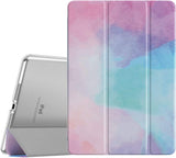 MoKo iPad 10.2 Case for iPad 9th Generation 2021/ iPad 8th Generation 2020/ iPad 7th Generation 2019, Slim Stand Hard Back Shell Smart Cover Case for iPad 10.2 inch, Auto Wake/Sleep, Champagne Gold