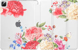 MoKo Case Fit iPad Pro 12.9 4th Generation 2020 & 2018 [Support Apple Pencil 2 Charging] Case with Stand, Soft TPU Translucent Frosted Back Cover Slim Smart Shell, Auto Wake/Sleep - Rose Gold