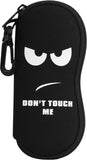 MoKo Sunglasses Soft Case Ultra Light Neoprene Zipper Eyeglass Case with Belt Clip