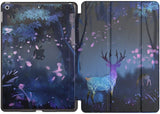 MoKo iPad 10.2 Case for iPad 9th Generation 2021/ iPad 8th Generation 2020/ iPad 7th Generation 2019, Slim Stand Hard Back Shell Smart Cover Case for iPad 10.2 inch, Auto Wake/Sleep, Champagne Gold