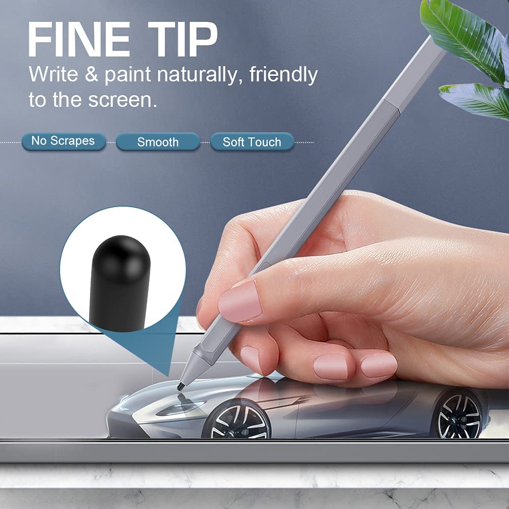 3 Punte MEKO Per Penna Surface Pen - HB, H, 2H, Compatibili Con Surface Pro 4/2017, 4096 Livelli - Foto 2