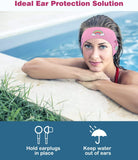 MoKo Swimming Headband for Kids & Adults, Cute Swimmers Headband Ear Band Waterproof Ear Protection Band (S Size for Kids Age 1-2, M Size for Kids Age 3-9, L Size for Kids Age 10+ and Adults)