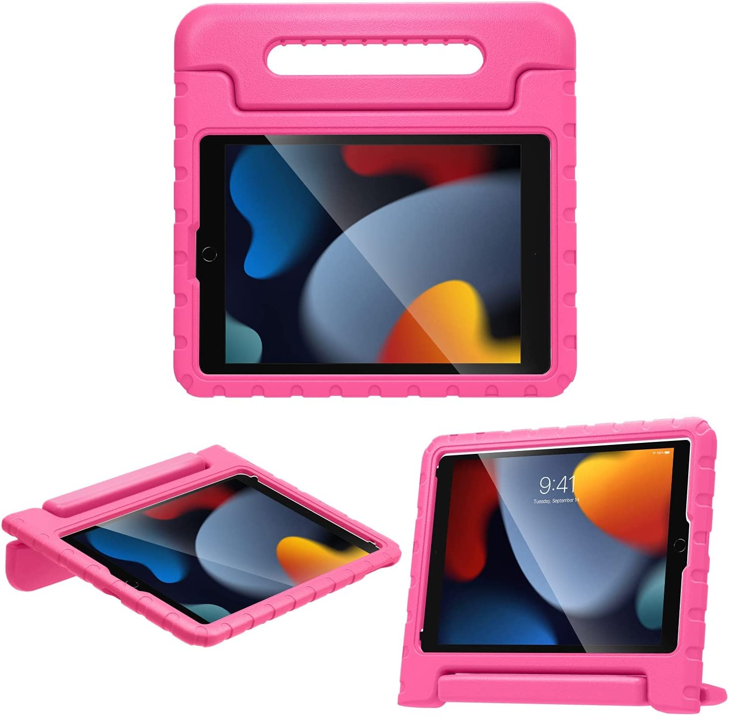 Cover IPad EVA Foam Custodia Antiurto Per IPad 5° 6° 7° 8° 9° 10° Generazione E Air – In EVA Foam, Per Bambini, Con Supporto Integrato Custodia Ipad Bambini Colorata Cover IPad EVA Foam Custodia Antiurto Per IPad 5° 6° 7° 8° 9° 10° Generazione E Air – In EVA Foam, Per Bambini, Con Supporto Integrato Custodia Ipad Bambini Colorata